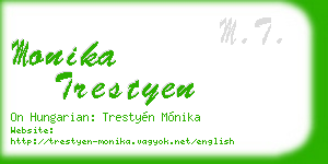 monika trestyen business card